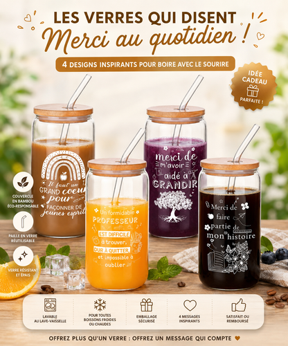 Coffrets cadeaux personnalisés, parfaits pour nos enseignants(es) & éducatrices 🤍
