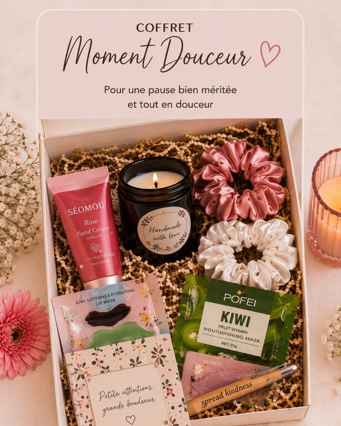Coffrets cadeaux personnalisés, parfaits pour nos enseignants(es) & éducatrices 🤍